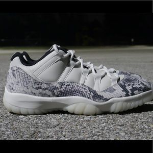 Jordan 11 Lowtop Snakeskin